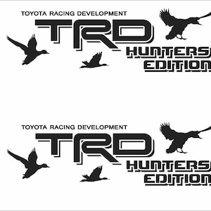 Toyota TRD HUNTER EDITION  Bed Vinyl Decal Sticker Graphics Kit