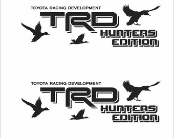 Toyota TRD HUNTER EDITION  Bed Vinyl Decal Sticker Graphics Kit
