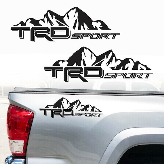 Calcomania Trd Sport Toyota Tacoma Calca Sticker Vinil | Meses Sin