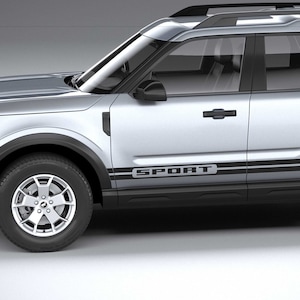Ford Bronco Sport 2020 - 2024 ROCKER PANEL Vinyl Decal Sticker Graphics Kit
