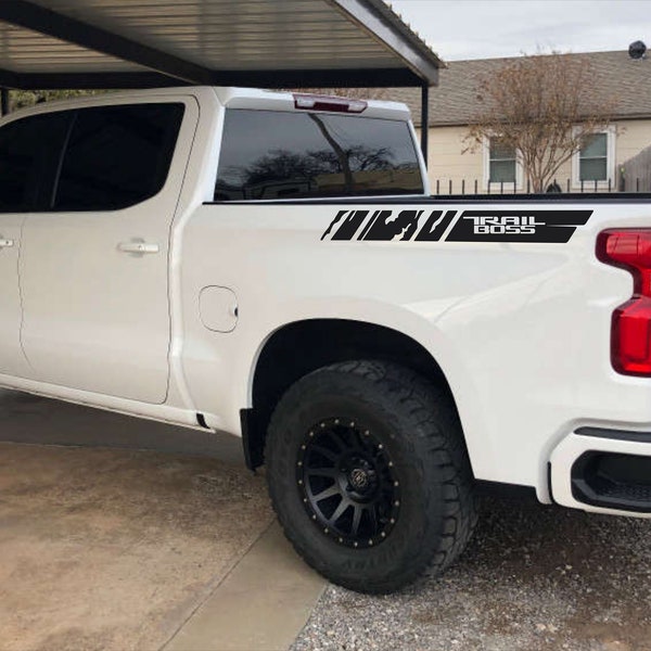 Trail Boss Truck Decal Etsy
