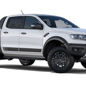 Ford Ranger Raptor 2015-2021 ROCKER PANEL STRIPE Vinyl Decal Sticker ...