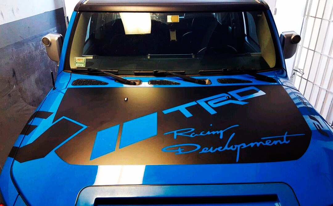 Toyota Fj Cruiser TRD HOOD Vinyl Decal Sticker Graphics Kit - Etsy