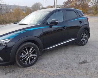 Mazda CX-3 Side Vinyl Decal Sticker Graphics Kit