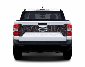 Tailgate Vinyl back Decal  fits Ford Maverick 2021 - 2024 sticker graphic kit
