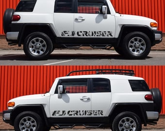 Toyota FJ Cruiser  Rocker Panel  Vinyl Decal Sticker Graphics  Kit