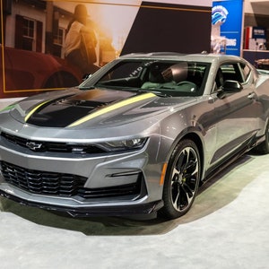 Chevrolet Camaro 2019 - 2024 FULL BODY CENTER Stripe Vinyl Decal Sticker Graphics Kit