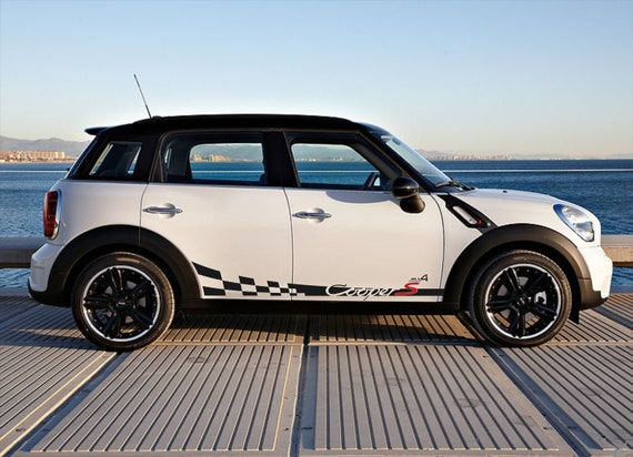 Mini F54 Clubman Cooper S JCW All4 Bonnet Stripes / Aufkleber