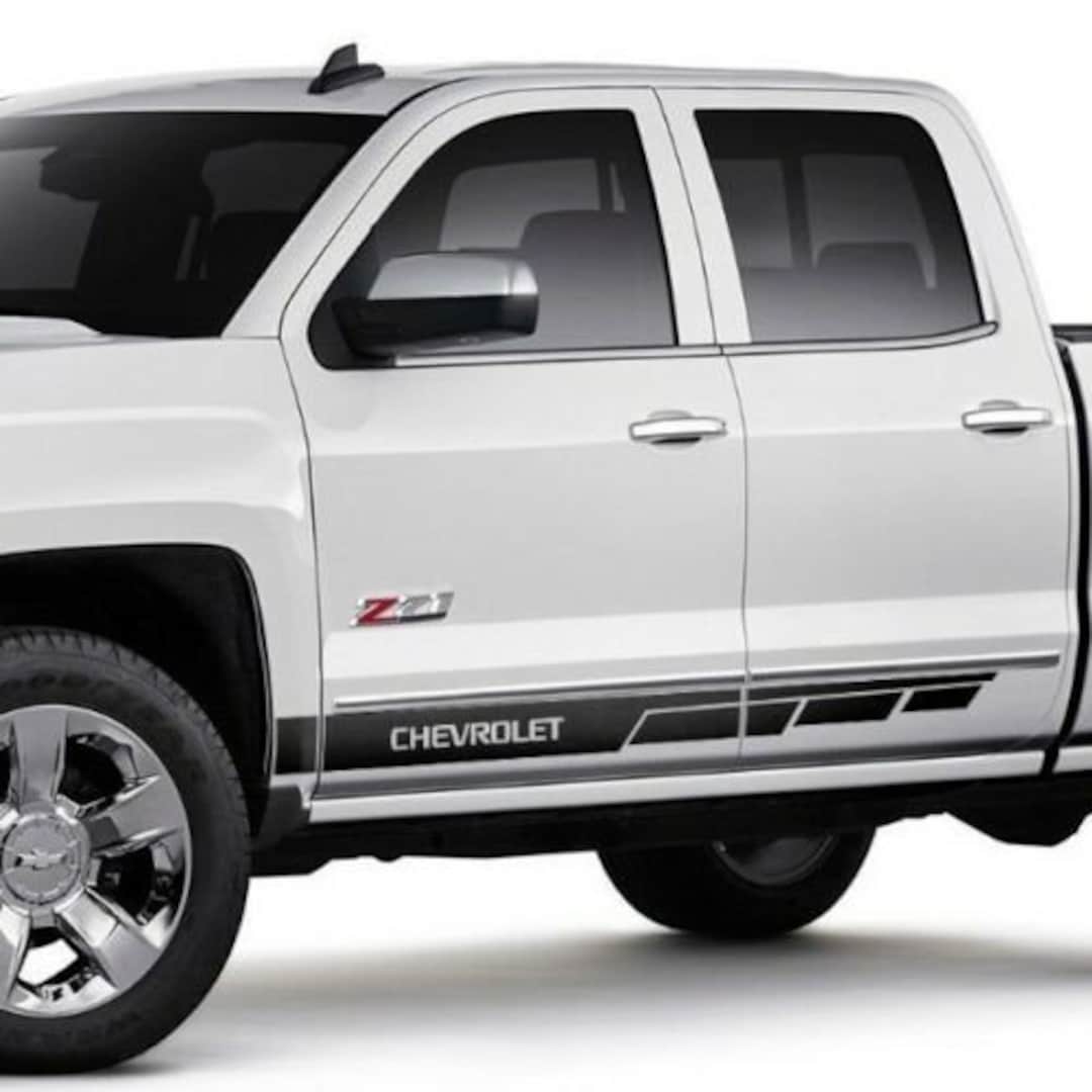 Chevrolet SILVERADO 2014 - 2018 Rocker Panel Vinyl Decal