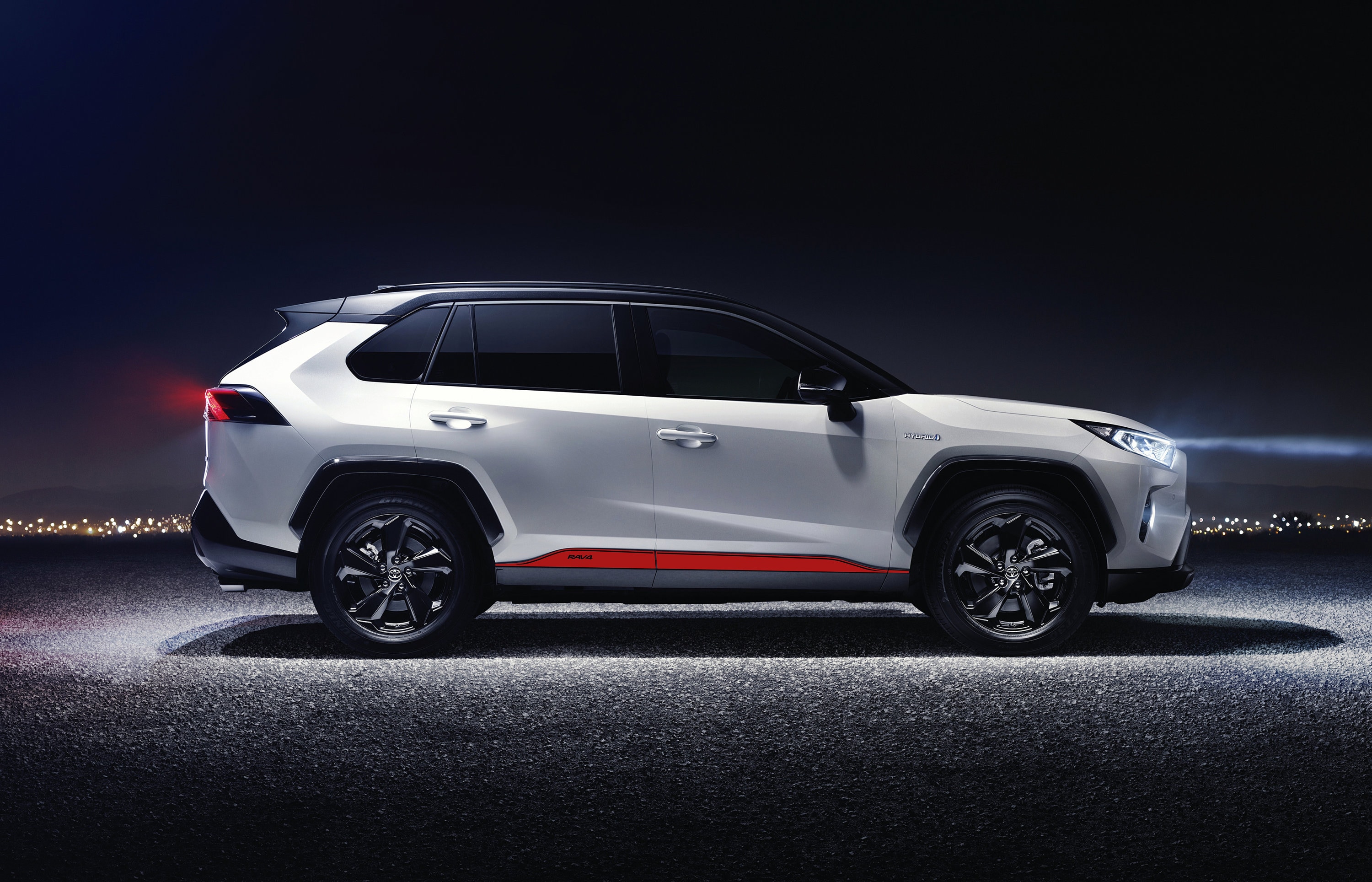 Toyota RAV4 Rocker Panel Stripe Decals - Off-road Vinyl Graphics