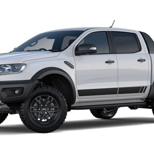 Ford Ranger Raptor 2015-2021 ROCKER PANEL STRIPE Vinyl Decal Sticker ...