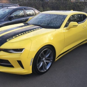 Chevrolet Camaro 2016-2018 Complete  Vinyl Decal Sticker Graphics Kit