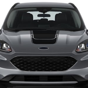 Ford ESCAPE 2020 2024 Hood  Vinyl Decal Sticker Graphics Kit