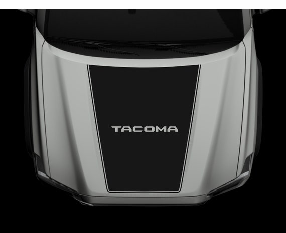 Vinilo adhesivo de vinilo compatible con Toyota Tacoma 2016-2023 (par)  (gris)