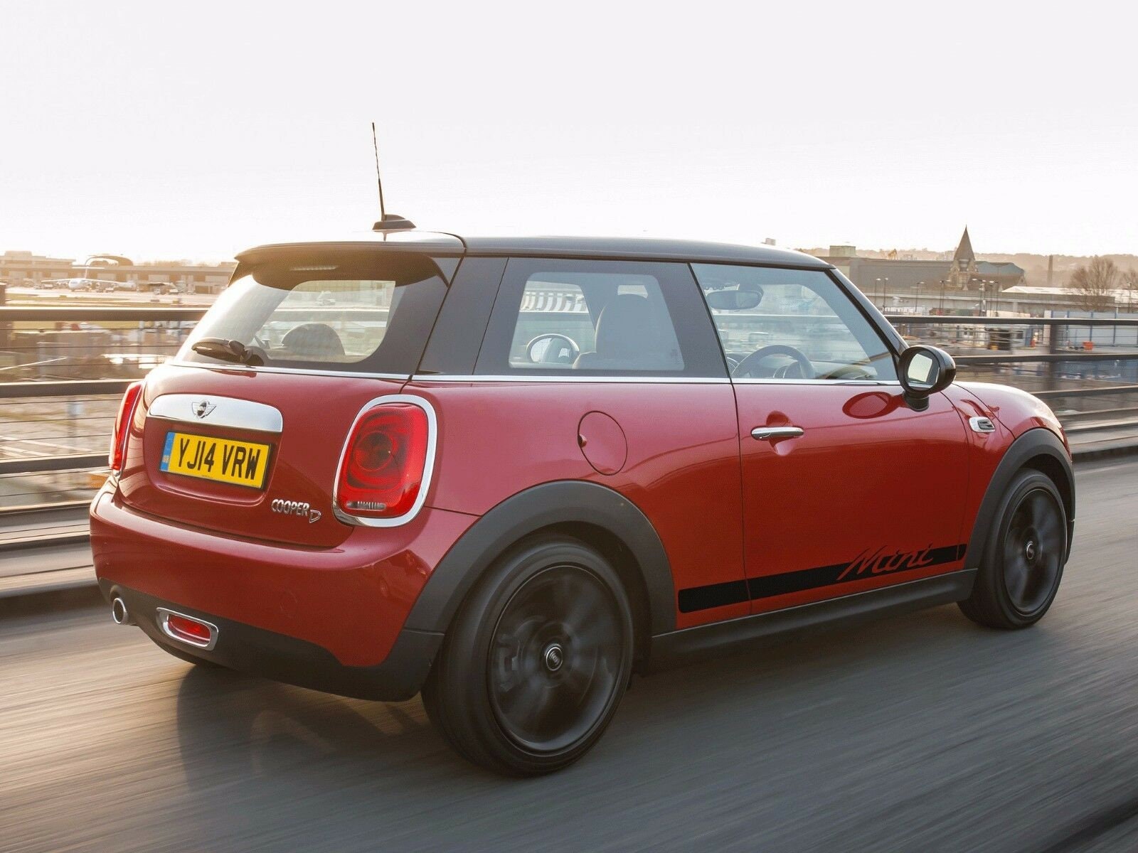 Mini Cooper S F56 2014-2018 ROCKER PANEL Vinyl Decal Sticker Graphics ...