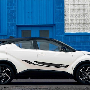 Kit de décalcomanies graphiques en vinyle pour Toyota C-HR Hybrid Sport XLE SIDE
