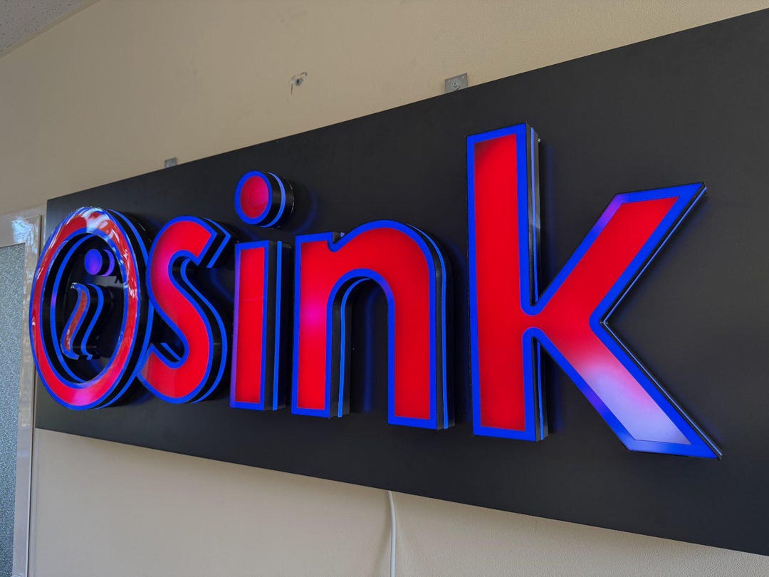 Led Letters RGB Custom Logo Sign,3d Letters Sign,company Wall Logo ...