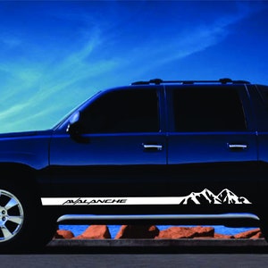 WILD MOUNTAINS WILD MOUNTAINS Rocker Panel Aufkleber Grafik-Kit