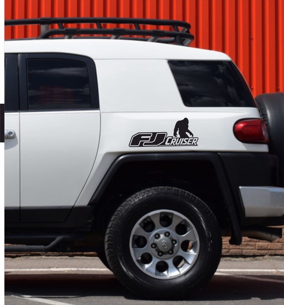 トヨタ FJクルーザー ベッド用ビニールデカールステッカー