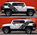Toyota FJ Cruiser LARGE Bed  Vinyl Decal Sticker Graphics  Kit product logo