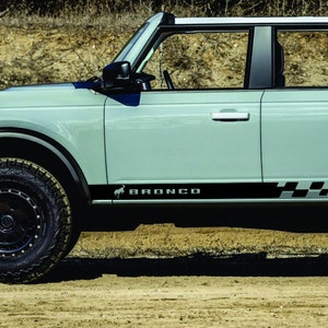 Ford Bronco Sport  ROCKER PANEL Vinyl Decal Sticker Graphics Kit