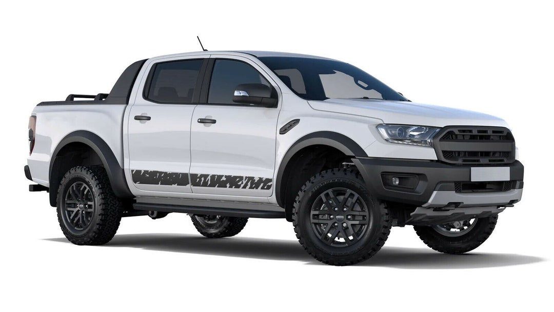 Ford Ranger 2015-2021 ROCKER PANEL STRIPE Vinyl Decal Sticker Graphics ...