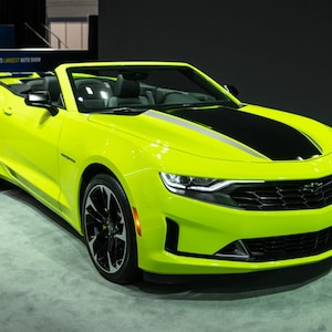 Chevrolet Camaro 2019 - 2024 FULL BODY CENTER Stripe Vinyl Decal Sticker Graphics Kit