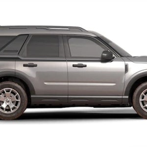 Ford Bronco 2020 - 2024 Logotipo personalizado ROCKER PANEL Adesivo de vinil Decalque Kit gráfico