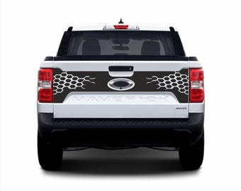 Tailgate Vinyl back Decal  fits Ford Maverick 2021 - 2024 sticker graphic kit