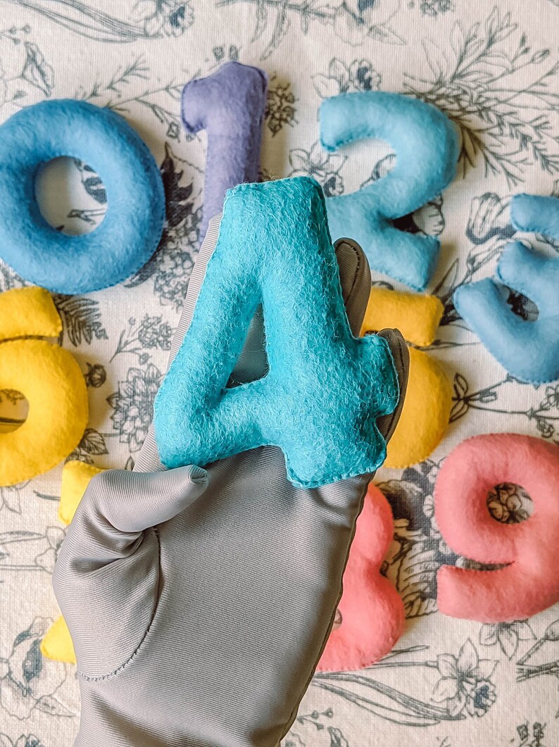 Make Learning Fun With Felt Numbers – Easy DIY PDF Pattern! Plush Treat ...