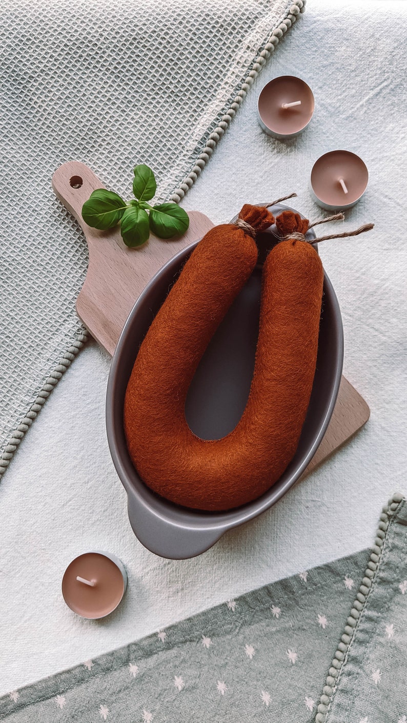 Salami Pattern Felt Smoked Salami Sewing Pattern – DIY Plush Food (PDF Pattern) - Etsy