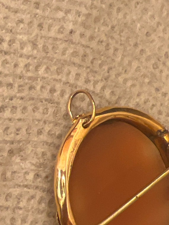 Antique 10kt gold pendant, 5-6 generations jewelr… - image 5