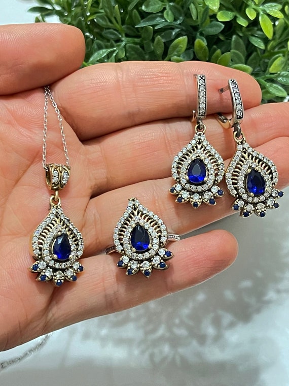 Silver and stone jewelry deals
