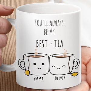 Best Friend Gift, Custom Bestie Mug, Personalized Best Friend Gift, Friendship Mug, Birthday Gift for Friend, Christmas Gift, Birthday Gift
