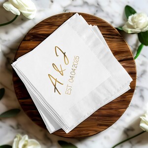 Tovaglioli per matrimonio personalizzati, tovaglioli per matrimonio personalizzati, tovaglioli per bevande in alluminio, tovaglioli per cocktail, bomboniere per matrimonio, tovaglioli per addio al nubilato