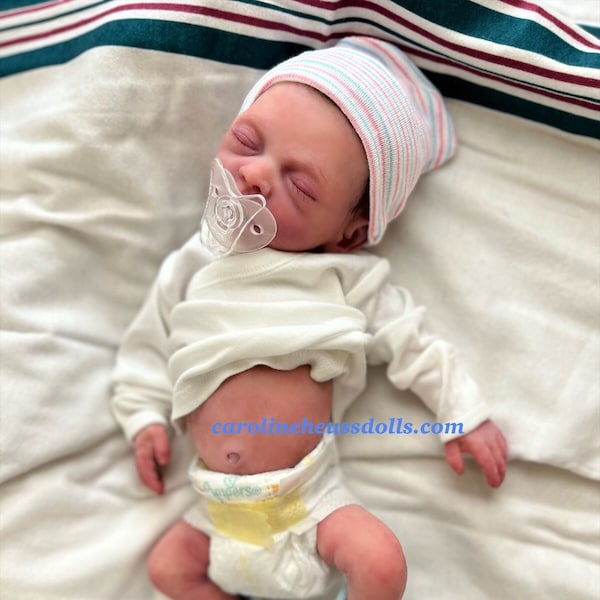 Custom order, full body soft solid silicone preemie reborn baby boy doll ranger, layaway available just ask