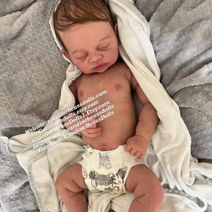 full body silicone reborn baby boy doll big baby 10lbs