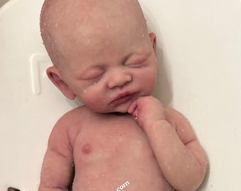 Bebé grande de silicona suave de cuerpo completo, 10 libras, 3 meses, Darla, pedido personalizado, pago a plazos disponible