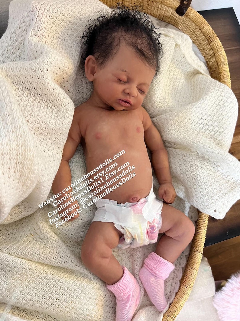 Silicone reborn baby girl big baby 10lb Darla image 12