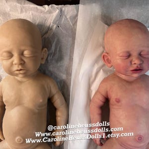 Blank Kit unpainted full body silicone doll kits