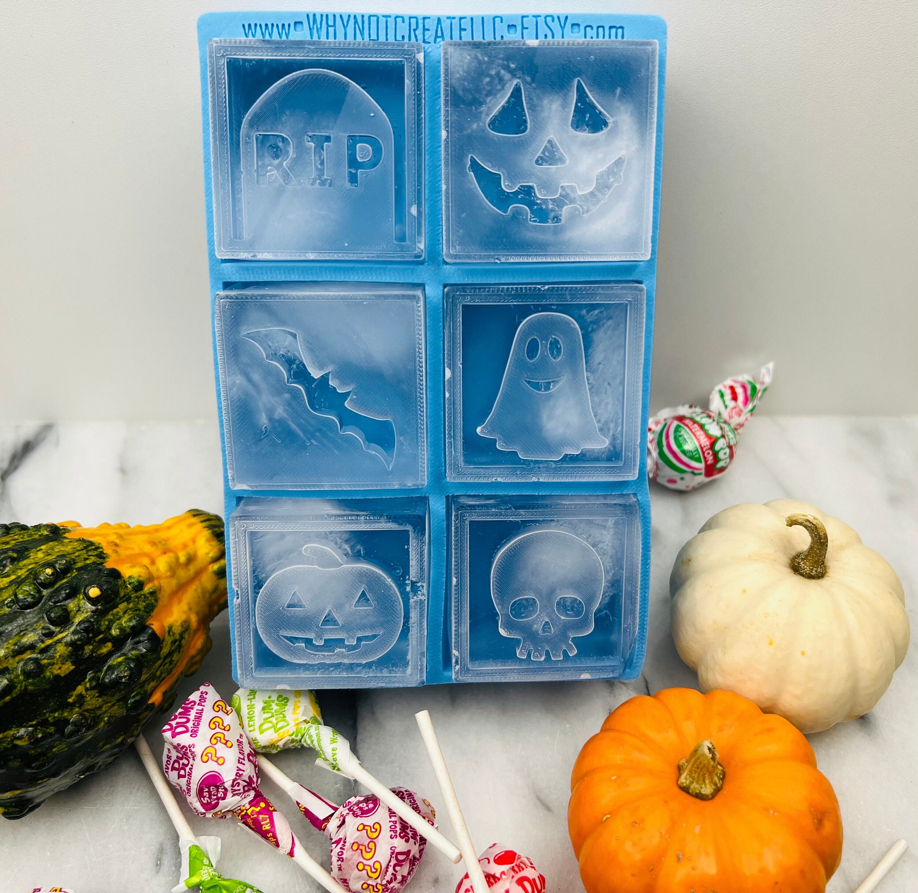 Ice Cube Tray Ghost Ice Cube Mold Halloween Ice Cube Molds - Temu