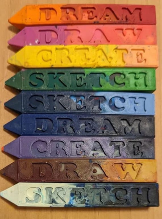 Custom Positive Vibes Crayon Mold, Custom Mold for Teachers With Positive  Text on 3 Sides Custom Silicone Mold for Parents, Teachers 