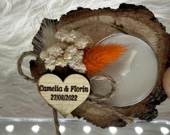 Wedding Favors for Guest in Bulk, Shower Favor For Guest, Personalized Wooden  Tealight Holder, Wedding Favors, Candle Wedding Favors
