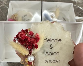 Baptism favors for guests, Christening, Wedding Party Favors, Resin Magnet, Epoxy Magnet favors, Baby Shower Favors, Birthday magnet gift