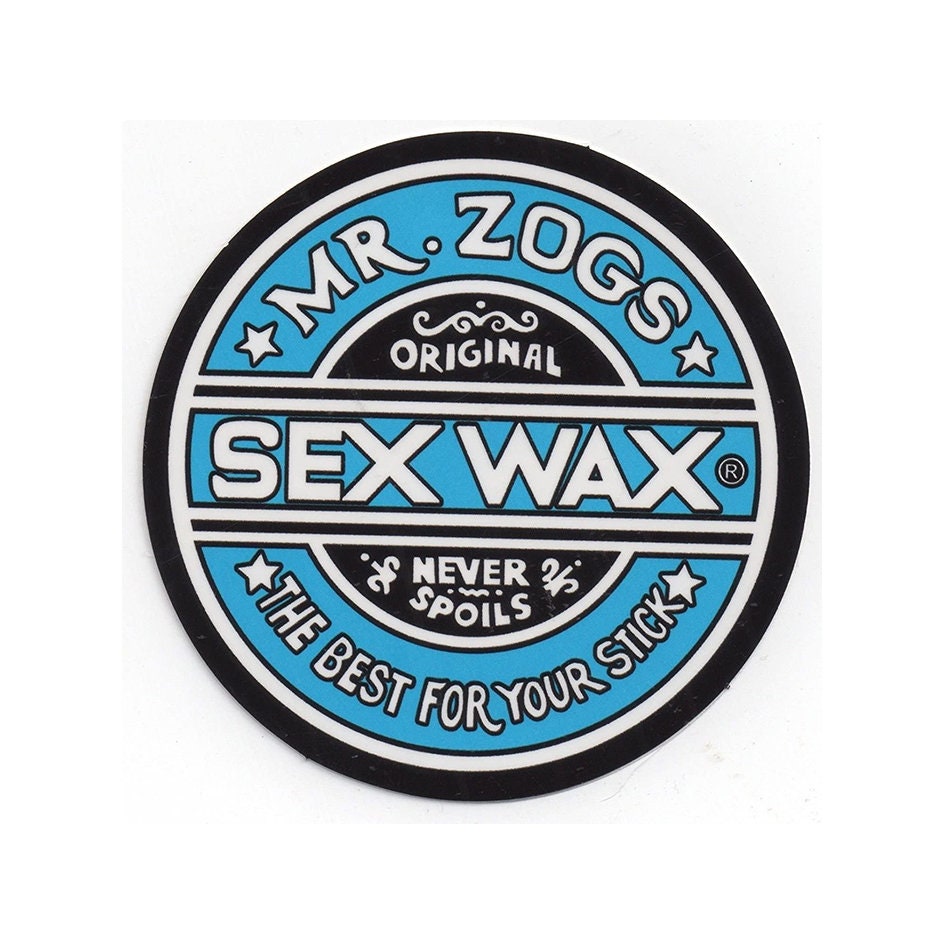 Sex Wax Mr. Zogs Logo Sticker – Quality Surfboards Hawaii