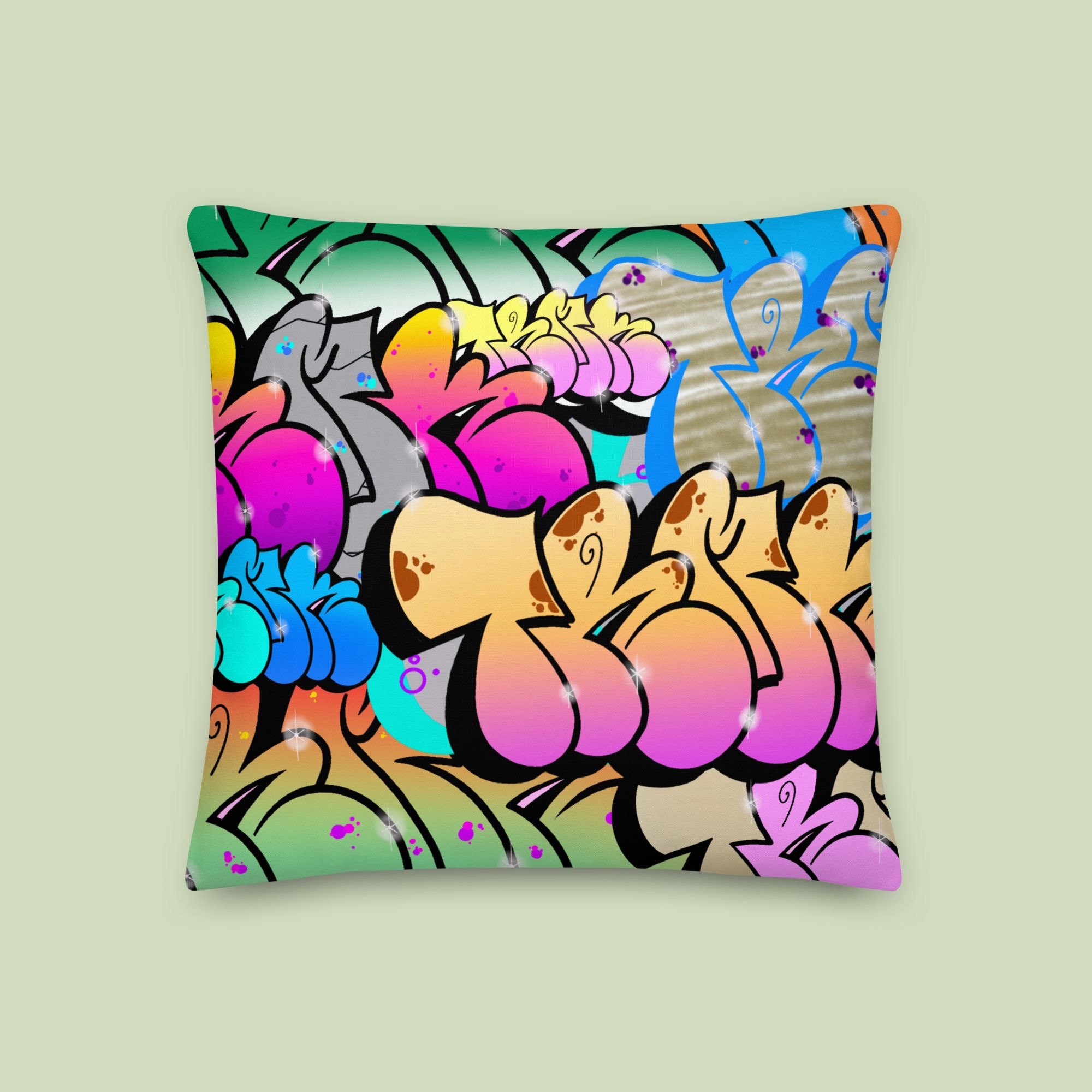 Trmk Throwup's Coussin Haut de Gamme