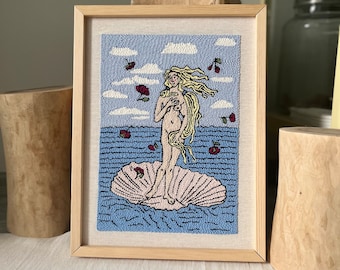Gobelin Narodziny Wenus, dekoracja ścienna: Botticelli, sztuka renesansu