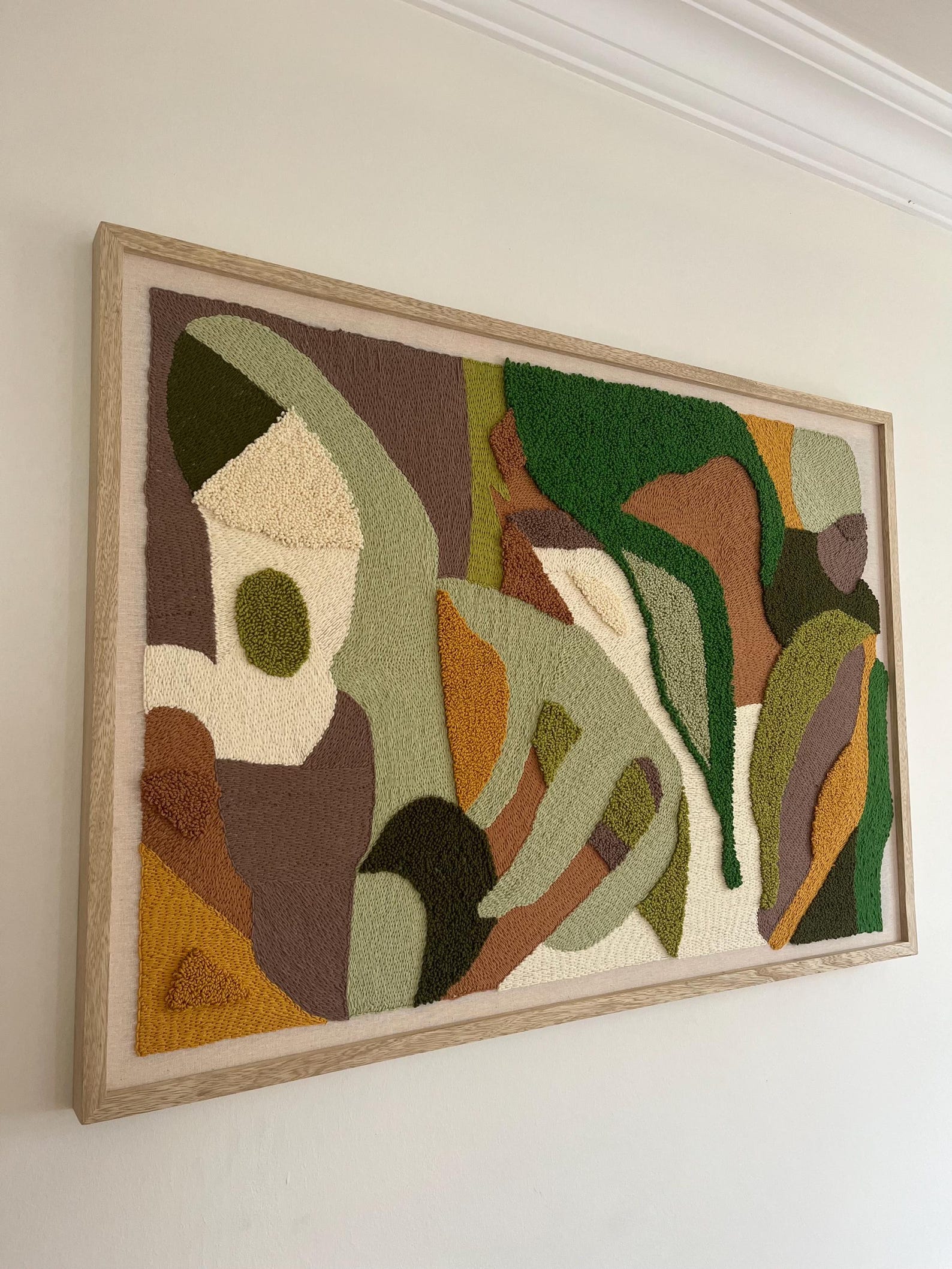 Olive Moss Tapestry - 103x73