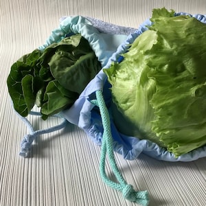 salad bag bag terry cloth keep fresh storage zero waste image 2