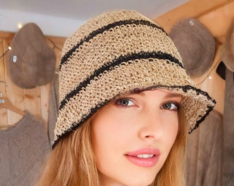 Premium Organic Hemp Bucket Hat: Sustainable Summer 2024 Fashion Trend, Unisex Elegance in Eco-Friendly Style